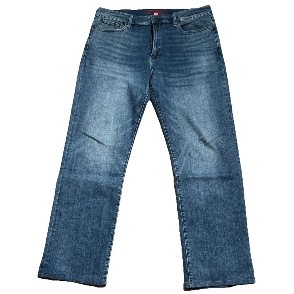 Lucky‎ Brand Jeans Men's 36x34 (38x32) Blue 363 Vintage Straight Stretch Denim